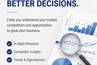 professional market research and competitor analysis
