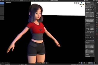 rig and animate 3d model in maya, unity, blender, cc4, cc5, unreal engine