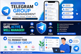 manage and moderate your telegram group professionally