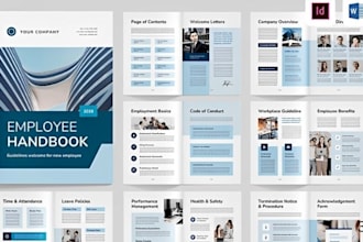 create a business training manual, employee handbook and onboarding guide