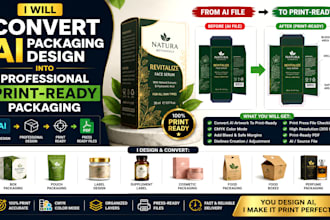 create print ready vector files from ai packaging designs