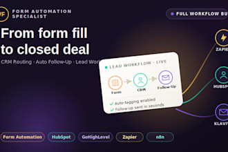 connect your forms to your CRM and automate your lead workflow hubspot highlevel