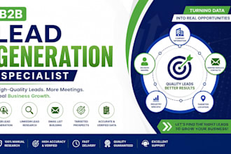 provide b2b lead generation and email list building service