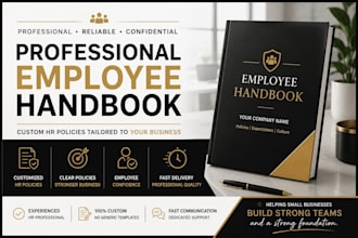 create a professional employee handbook for your business
