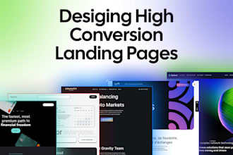 redesign your landing page for higher conversions