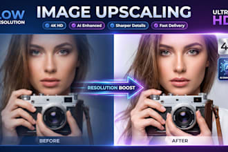 upscale, enhance and increase image resolution with ai