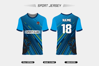 design custom t shirt, polo shirt and jersey for your brand