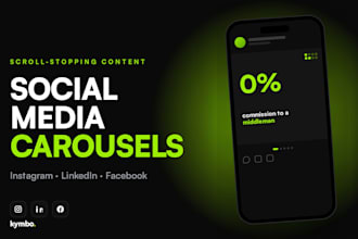 design social media carousels for instagram and tiktok