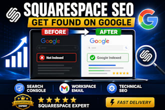 optimize squarespace SEO and fix google indexing