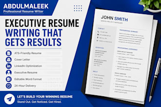 write an ats friendly resume, CV and linkedin profile