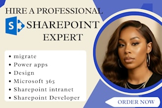 build, migrate, customize fix microsoft 365 sharepoint sites power apps intranet