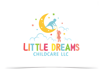 design professional childcare, daycare, academy and kinder garden logo for you
