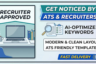 write and optimize your professional ats resume using ai and recruiter insights