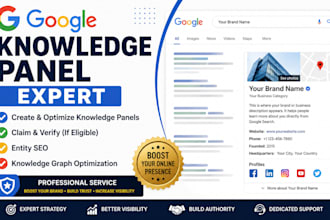 create a google knowledge panel
