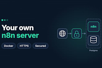 self host n8n on your vps with docker and https
