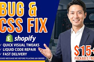 fix shopify dawn theme header, footer, and layout bugs