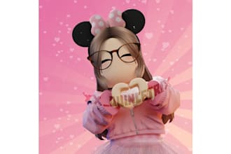create an edited roblox gfx for you