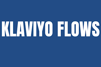 setup email flows and klaviyo html