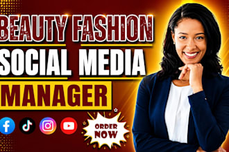 be your beauty fashion luxury apparel social media manager and reels editor