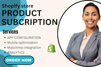 setup shopify subscription appstle subscription seal recharge kaching loop app