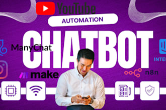build ai chatbot with manychat, intercom and instagram dm automation