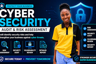 perform a cybersecurity risk assessment and security audit