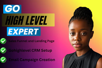 set up gohighlevel CRM, funnels, and automation