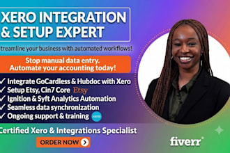 integrate gocardless bubdoc wth xero setup etsy cin7 core ignition syft analytic