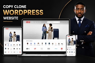 copy clone any wordpress website professionally