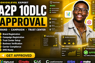 be your gohighlevel a2p 10dlc verification expert for your crm
