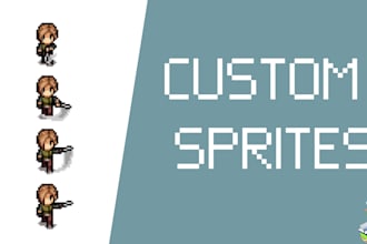 create sprites for your rpg maker game