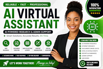 be your ai virtual assistant for research and content