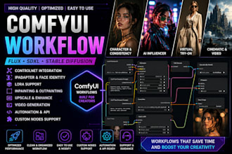develop comfyui video workflow using wan ltx cogvideox animatediff flux sdxl