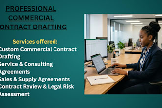 draft professional commercial contracts and agreements