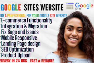 build a responsive google sites business website