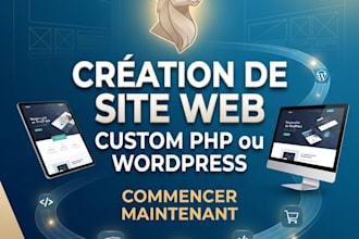 develop your new website