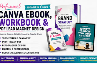 design canva ebook workbook PDF lead magnet canva ebook