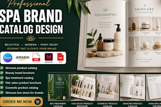 design product catalog, wholesales price list sales, , line sheet for spa brand