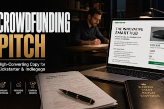 write your gofundme kickstarter indiegogo crowdfunding campaign pitch