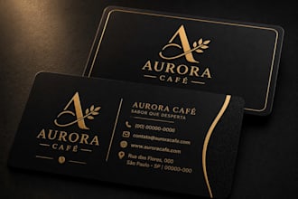 design professional business cards for your brand