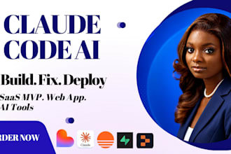 develop claude code websites claude code apps claude code expert