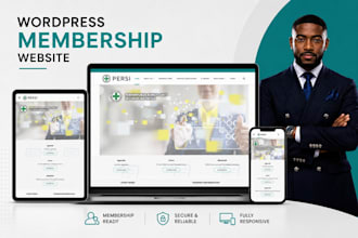 create professional wordpress membership site