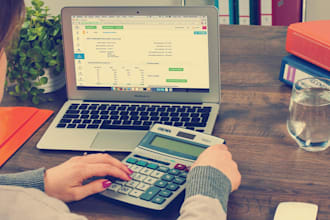 manage monthly bookkeeping as quickbooks expert