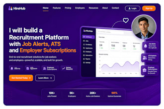build job board recruitment website ats alerts and employer subscriptions