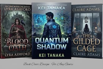 design an epic fantasy book cover and ebook art