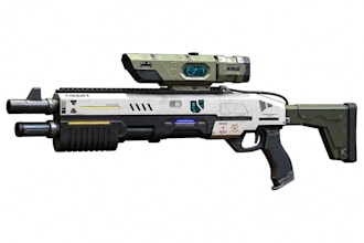 create hard surface 3d models of guns mechs spaceships and props