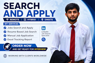 search and apply for jobs