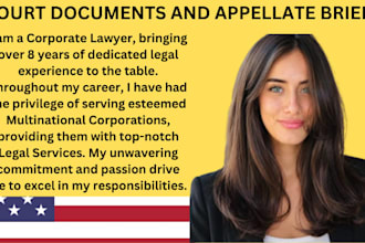 be a civil litigation attorney for court documents, motions and complaints