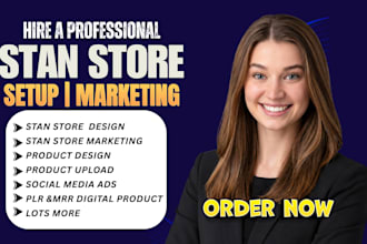 setup stan store, stan store marketing, digital product, stan store promotion