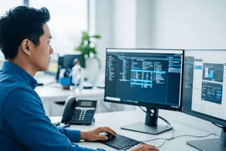 be your remote IT support specialist and troubleshoot computer issues